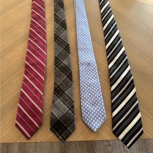 Lot of 4 quality ties